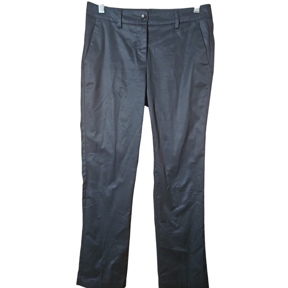 Stile Benetton Black Dress Pants with Pockets Size 10